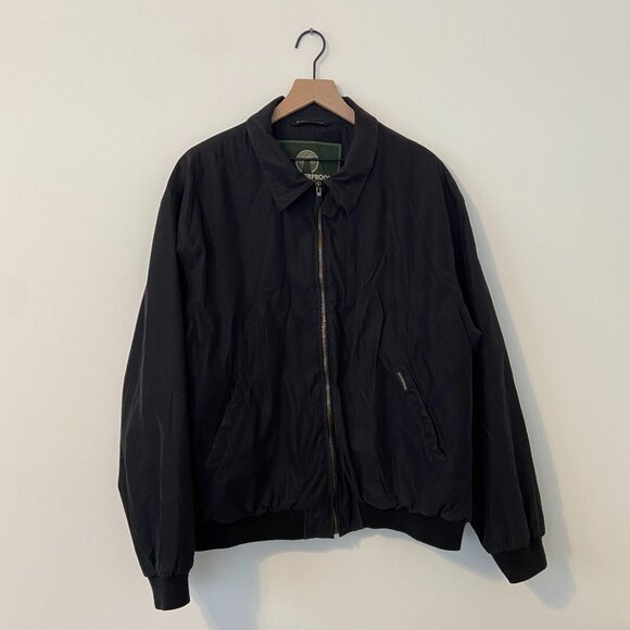 Weatherproof Garment Company Men's (XXL) Black, Front-Zip Jacket - Picture 1 of 11